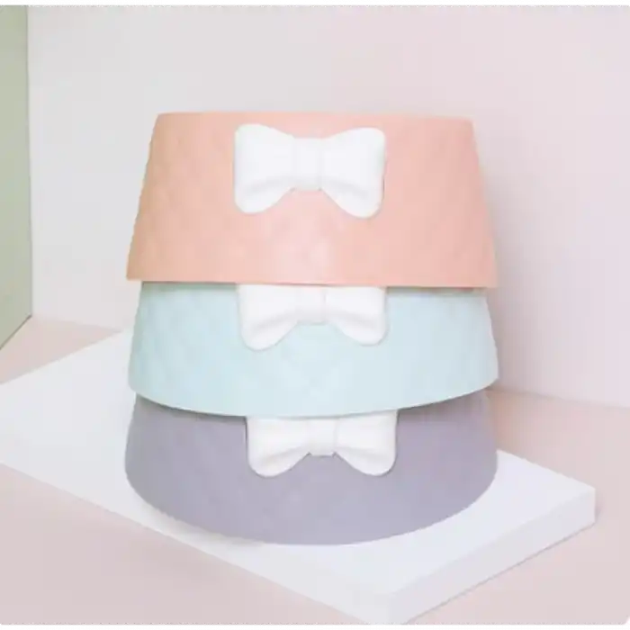 Mikopet Şık Desenli Fiyonklu Mama Kabı