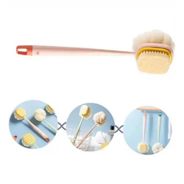 Ttt Çift Taraflı Banyo Duş Fırçası