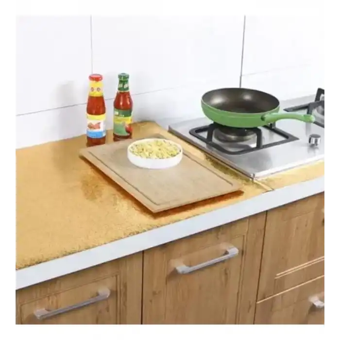 Ttt Yapışkanlı Gold Mutfak Tezgah Folyosu