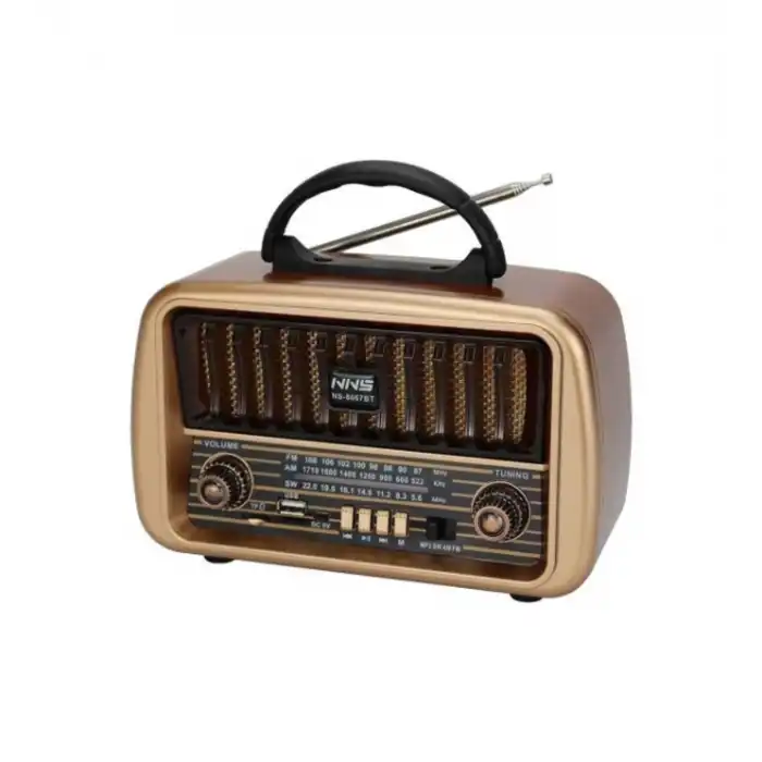 Klasik Taşınabilir Model Nostaljik Radyo