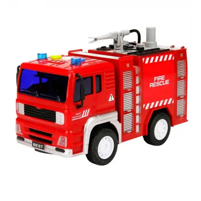 BFS Maxx Wheels Sesli ve Işıklı Su Fışkırtan İtfaiye Aracı 20 cm.