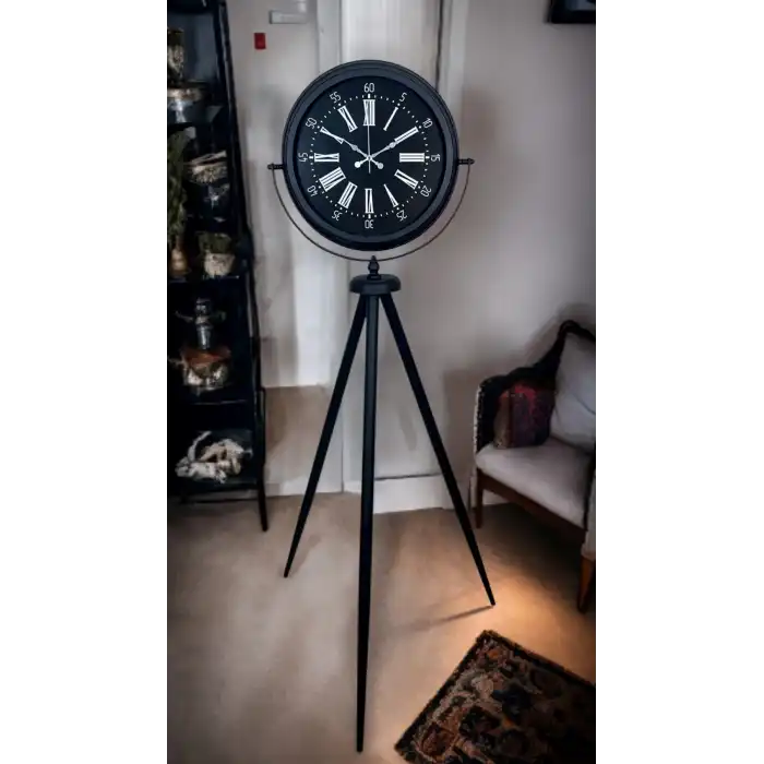Black Aura Tripod Ayaklı Saat