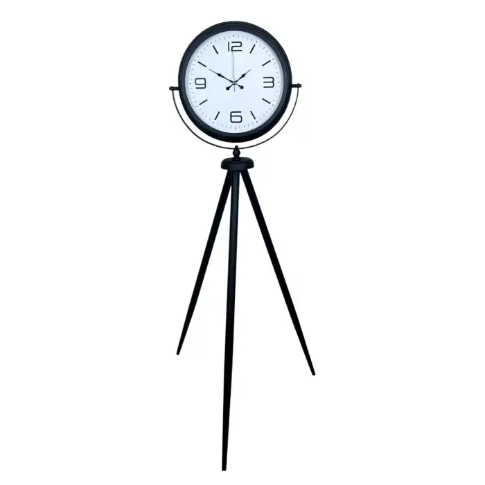 Black Balance Tripod Ayaklı Saat