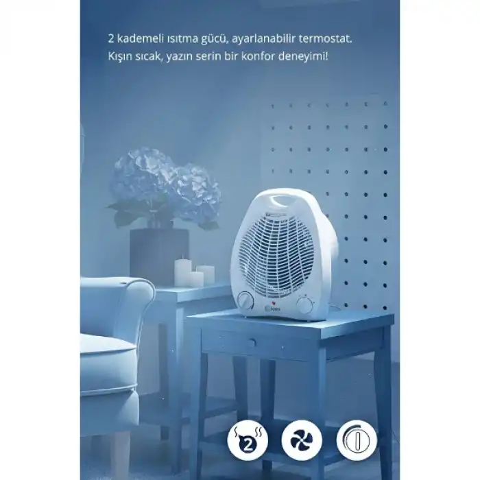 Elektrikli Isıtıcı Fan