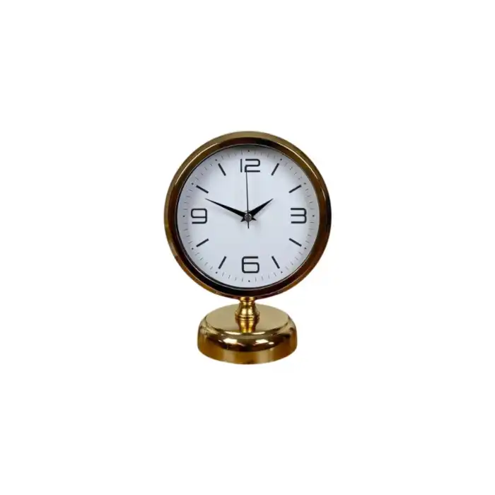 Golden Touch 25 x 20 Gold Metal Masa Saati