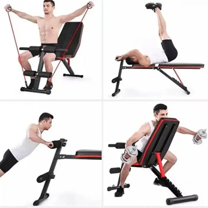 Katlanabilir Ayarlanabilir Mekik Ve Ağırlık Sehpası