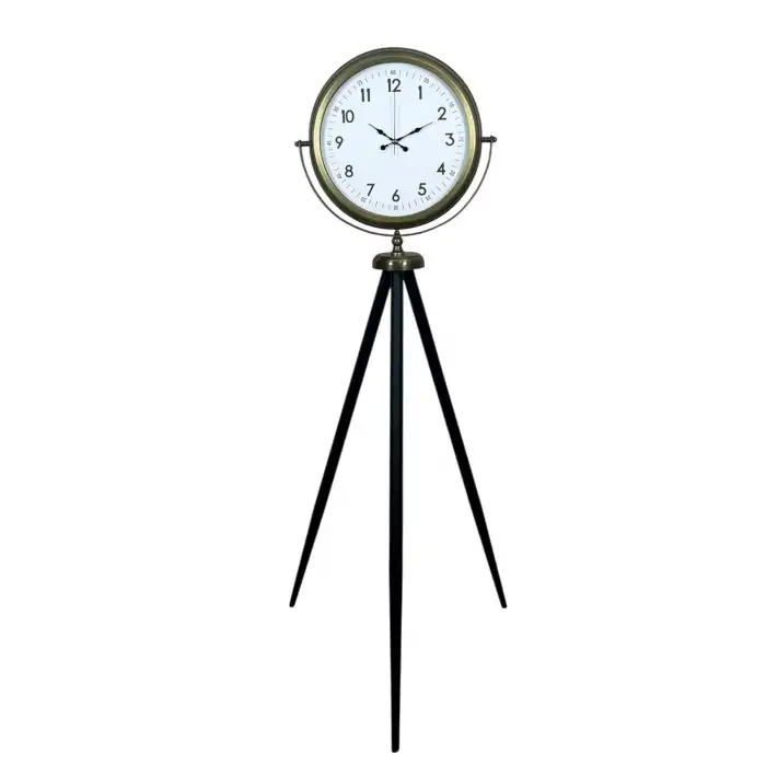 Klasik Eskitme Tripod Ayaklı Saat