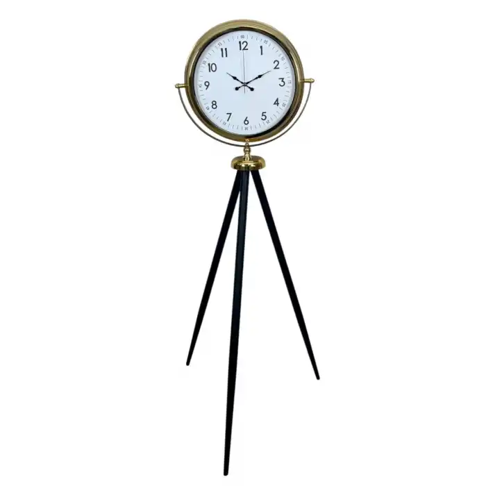 Luxury Gold Tripod Ayaklı Saat