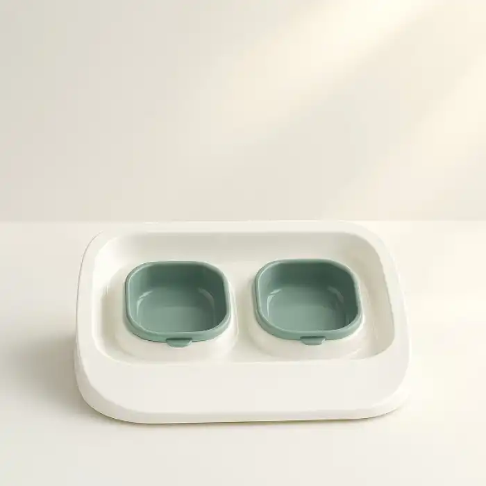 Mikopet Yeşil 2si 1 Arada Mama Ve Su Kabı