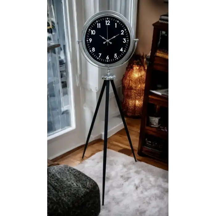 Prestige Krom Tripod Ayaklı Saat