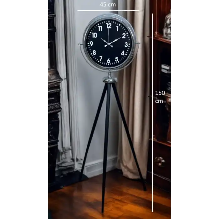 Prime Krom Tripod Ayaklı Saat