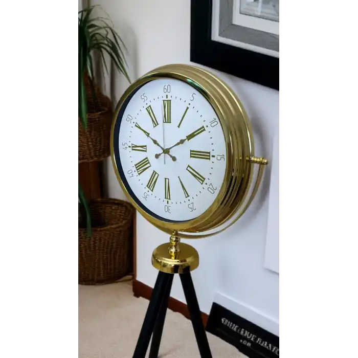 Pure Gold Tripod Ayaklı Saat