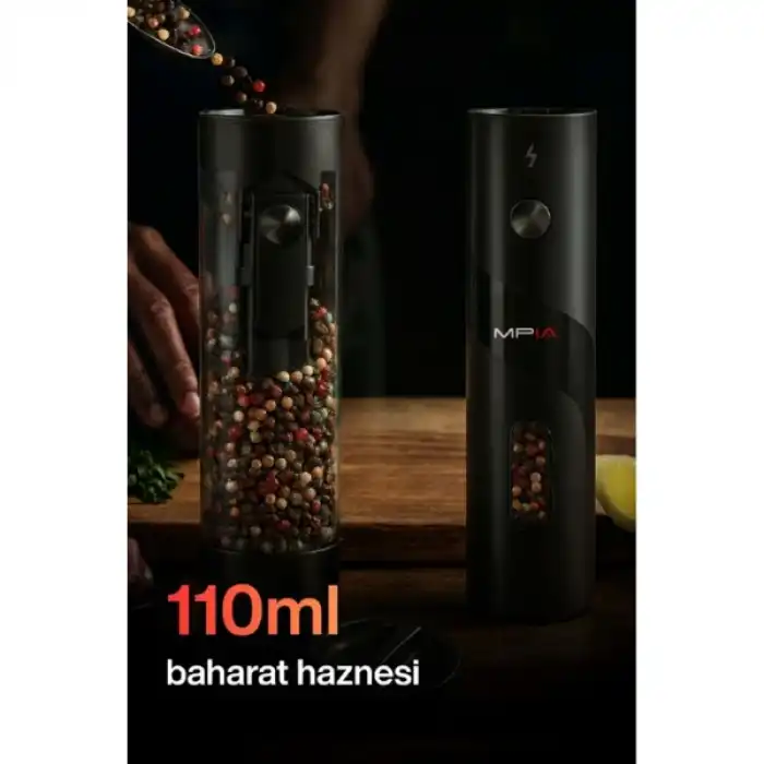 Şarjlı Baharat Öğütücü 100 ml