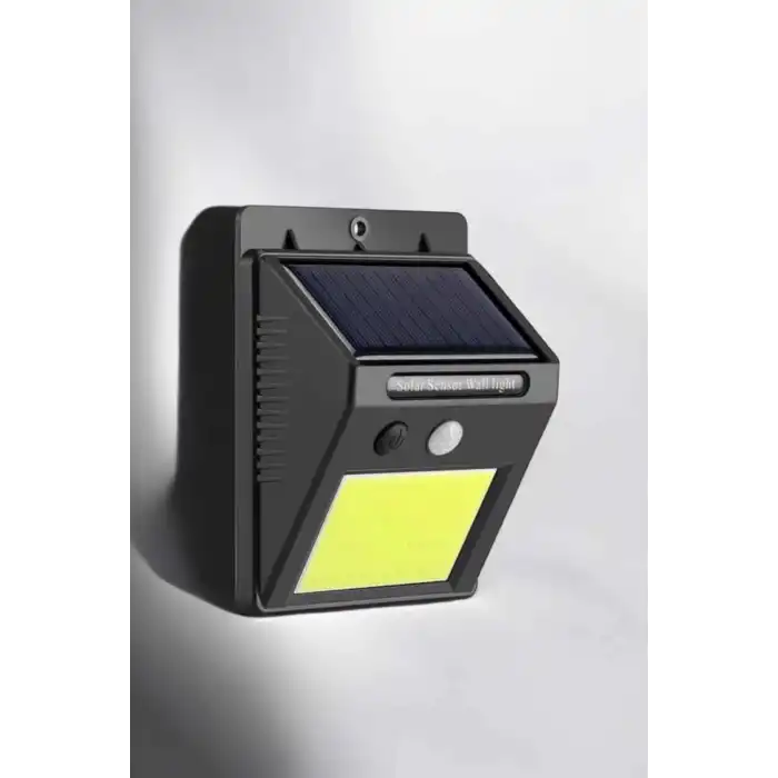 Solar Güneş Enerji Panelli Sensörlü Lamba Enerji Tasarruflu