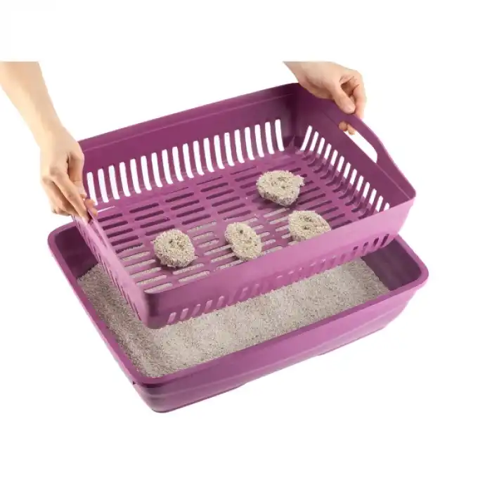 Süzgeçli Açık Kedi Tuvaleti