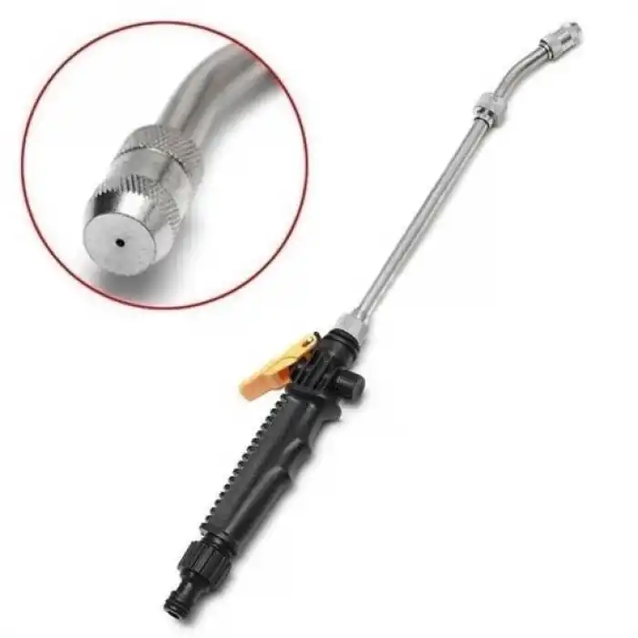 Water Jet Yüksek Basınçlı Su Püskürtme Oto Yıkama Aparatı Bahçe Sulama Aracı 50 Cm