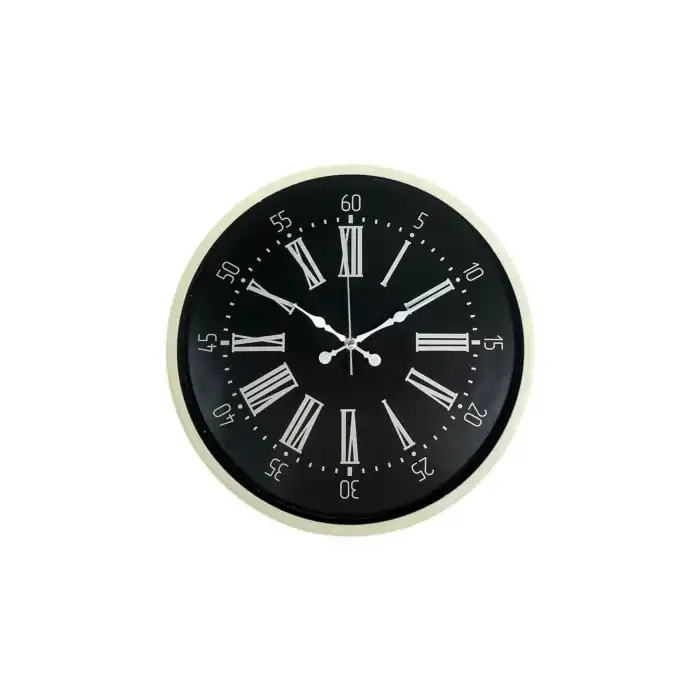 Zentime 36 Cm Krem Dekoratif Duvar Saati