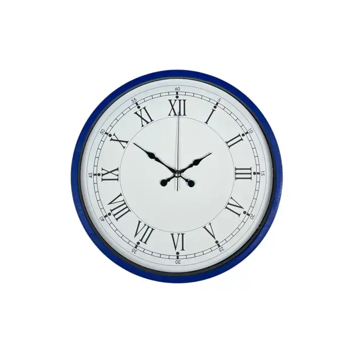 Zentime 36 Cm Lacivert Dekoratif Duvar Saati