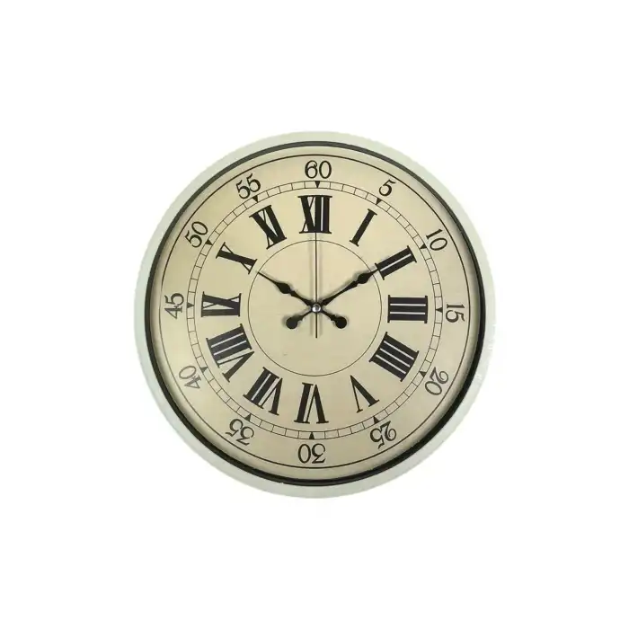 Zentime 36 Cm Sarı Dekoratif Duvar Saati