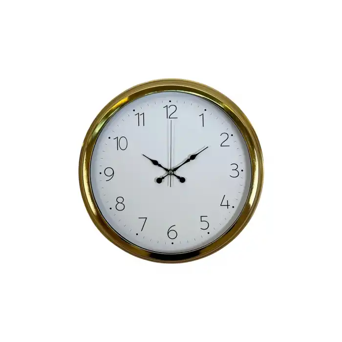 Zentime 40 Cm Gold Lüks Duvar Saati
