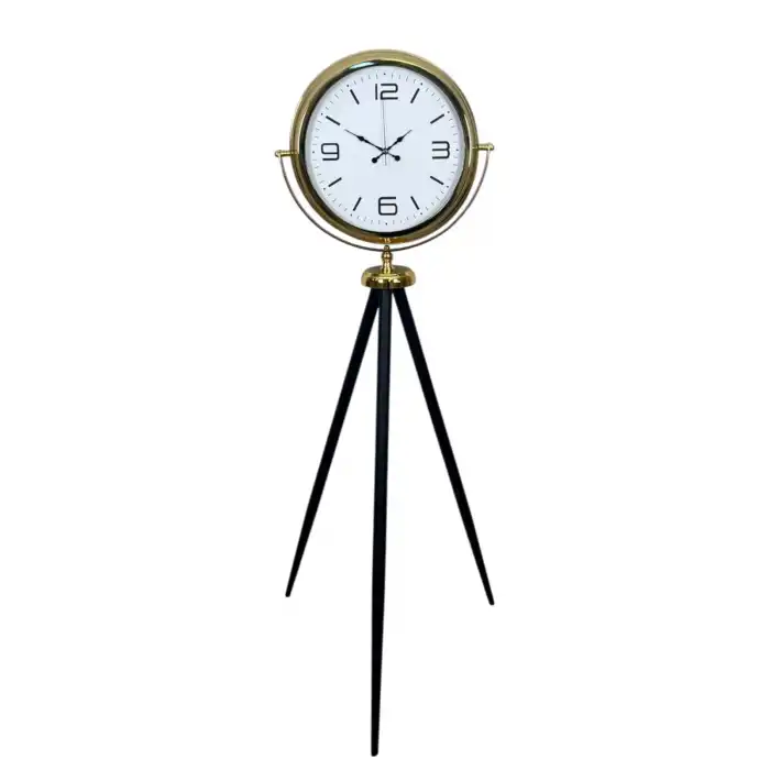Zentime Elegance Gold Tripod Ayaklı Saat