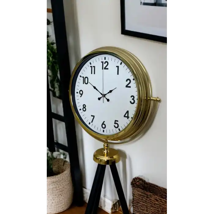Zentime Gold Klasik Tripod Ayaklı Saat