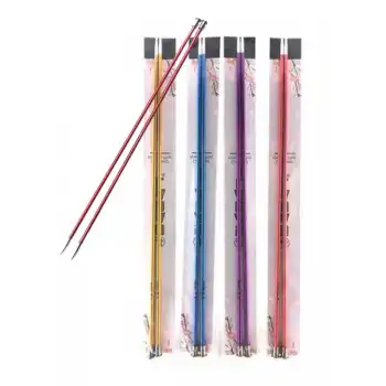 Metalize Çift Renk Şiş 35 cm 3 Numara (Renk Stoğa Göre)