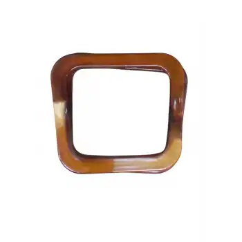 Çanta Sapı Kare Kahverengi 11 cm