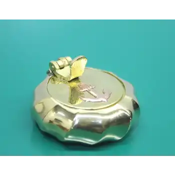 Pirinç Çapalı Kapaklı Küllük 5 Cm