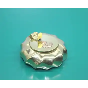 Pirinç Çapalı Kapaklı Küllük 6 Cm