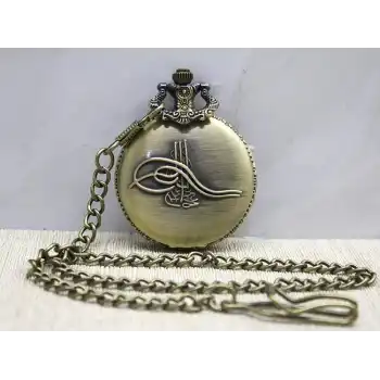 Osmanlı Tuğralı Köstekli Saat