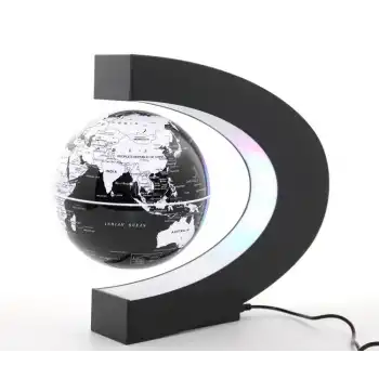 Mıknatıslı Ortada Dönen Dünya Küre Model 1