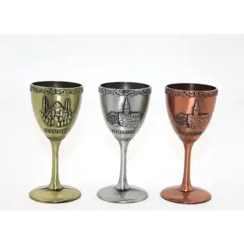 Metal İstanbul Yöresel Kadeh Bardak