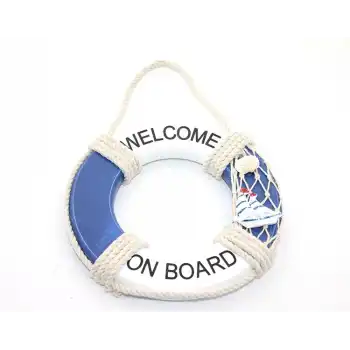 Ahşap Marin Duvara Asmalı Simit Model 1