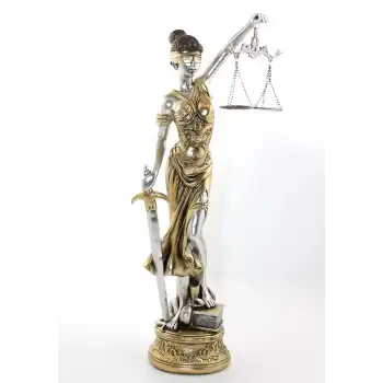 Polyester Adalet Figürü  Model 2