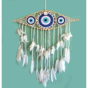 Rüya Kapanı Dream Catcher Göz Tasarımı Model 4