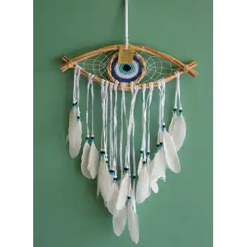 Rüya Kapanı Dream Catcher Göz Tasarımı Model 3