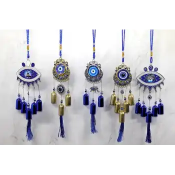 Metal Nazar Boncuğu Çan Model 1