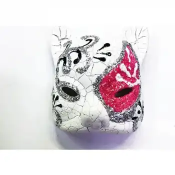 The Best Nzm Pembe Renk Işlemeli Seramik Malzemeden Imal Venedik Kedi Model Magnet