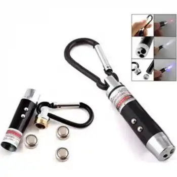 The Best Nzm El Feneri Anahtarlık Işıklı Anahtarlık 3 Fonksyonlu Lazer LED Fener