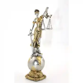 Polyester Adalet Figürü  ALI2895