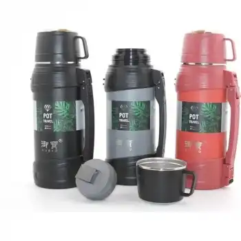 Paslanmaz Çelik Çift Katmanlı Termos 1.6 Lt ALK2313