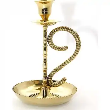 Tekli Pirinç Şamdan 4931