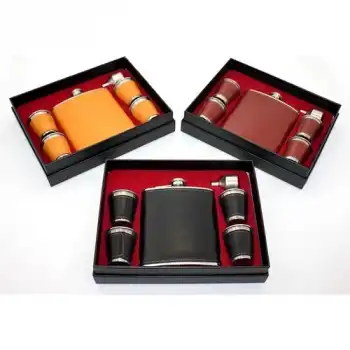 Derili 4 Shot Bardaklı Matara Seti ALK3908