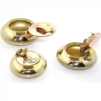 3lü Pirinç Küllük Seti 4285