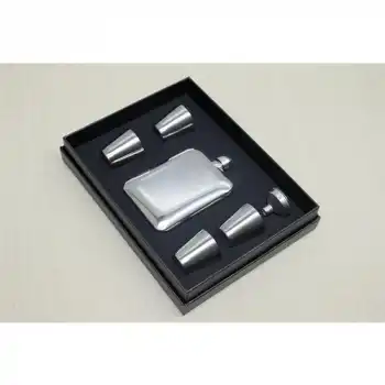 4 Shot Bardaklı Matara Seti ALK3907