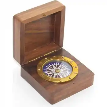 Kutulu Pirinç Pusula 3787