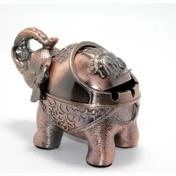 Metal Fil Figürlü Küllük ALK1656