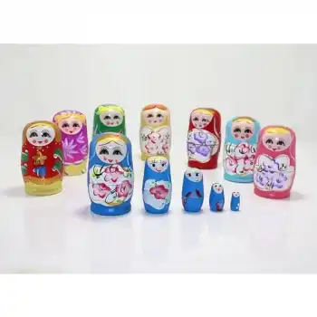 5li Ahşap Matruşka ALK1204