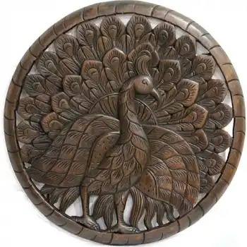 Ahşap Duvara Asmalı El Oyması Pano 2/1